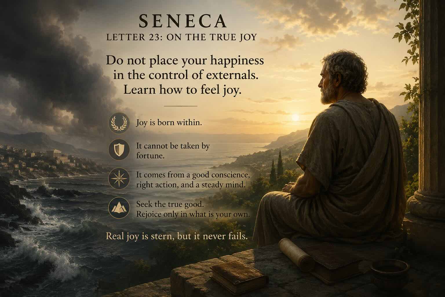 On Joyfulness: What Happens When We Mistake Externals for the Good? Monthly Reflection